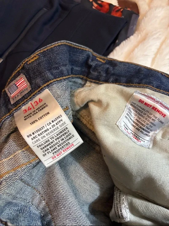 Ariat FR M4 relaxed boot Cat2 2112 Blue Jeans - Picture 11 of 11